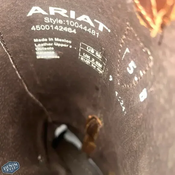 ARIAT Women’s CASANOVA SHADES OF GRAIN Snip Toe Tall Western/Cowboy BOOTS | NEW - Picture 6 of 16